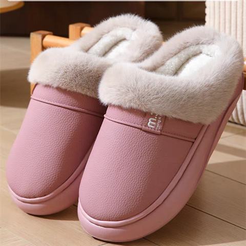 New Indoor Fluffy Warm Slippers  boots comfortable soft shoes Unisex
