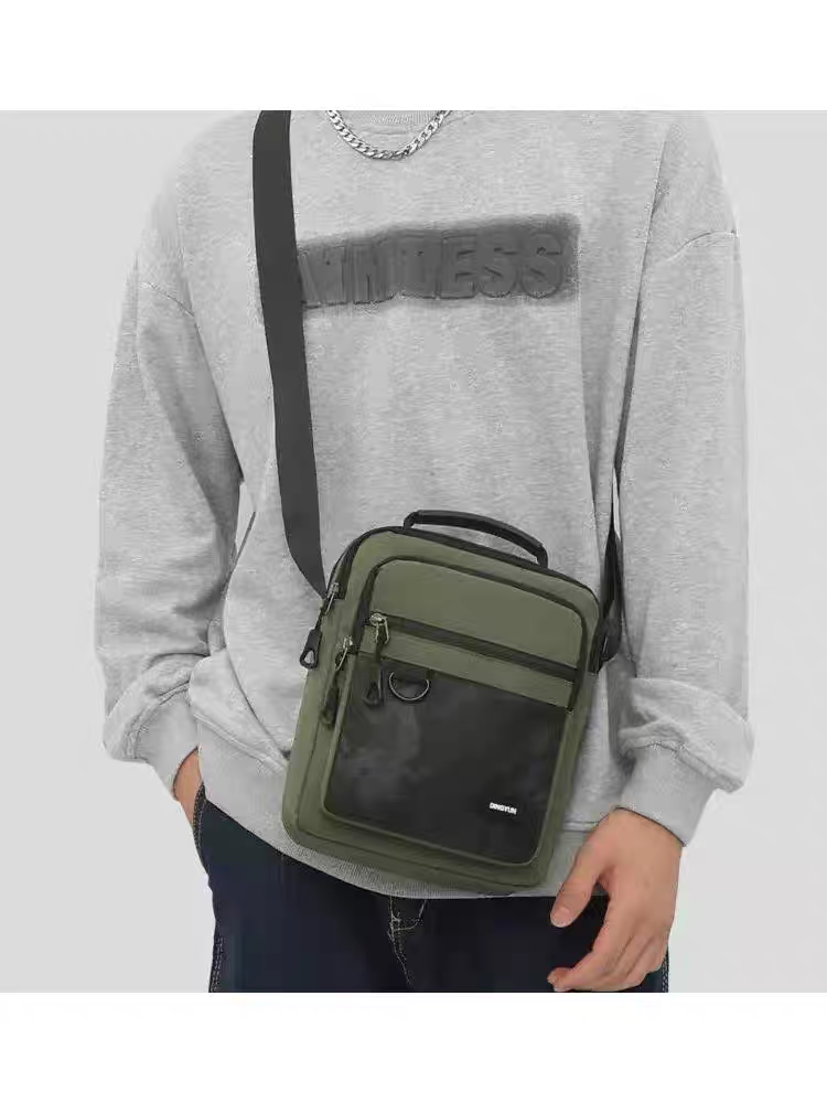 Camouflage Oxford Crossbody Nylon Sling Side Bag