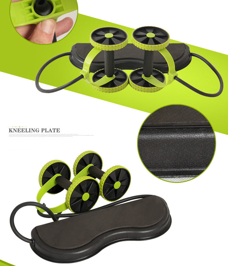 Fitness Equipment Household Portable Women's Waist and Abdomen Exercise Men's Belly Wheel