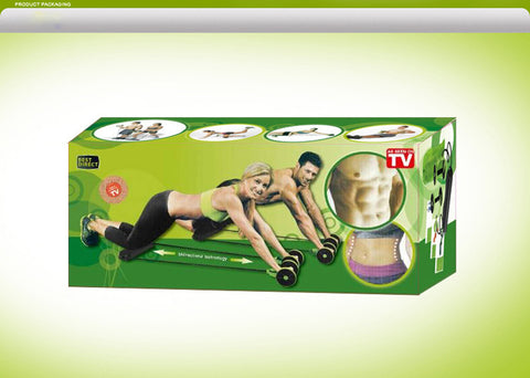 Fitness Equipment Household Portable Women's Waist and Abdomen Exercise Men's Belly Wheel
