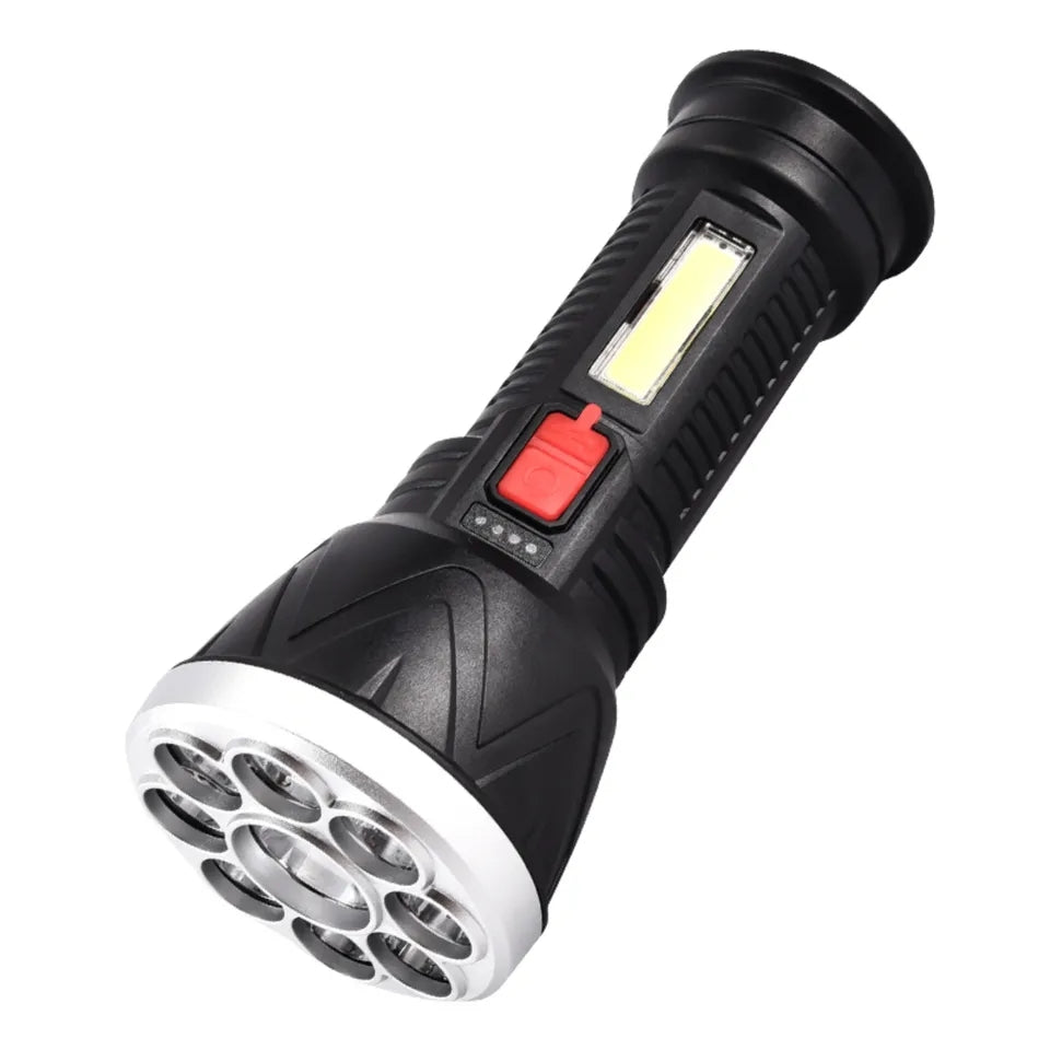 Usb Rechargeable Waterproof Flash Light Camping Flashlight