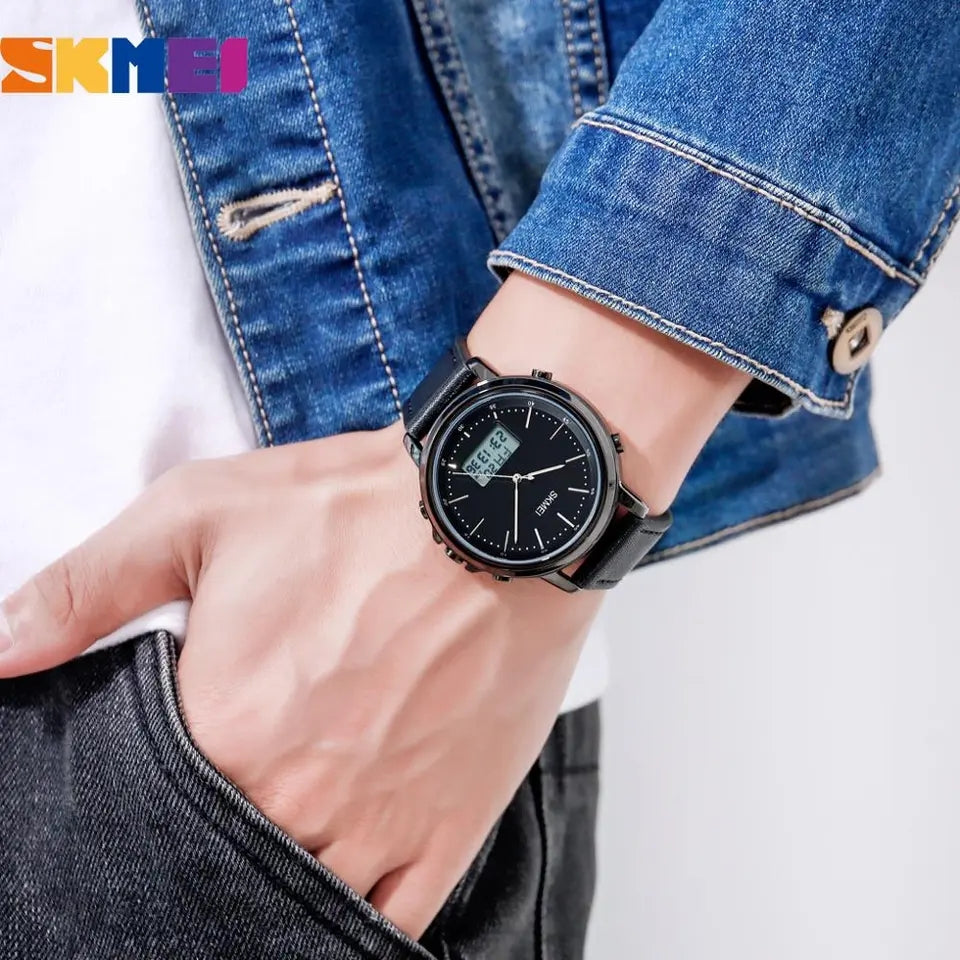 SKMEI Men Minimalism Sports Vintage Watch