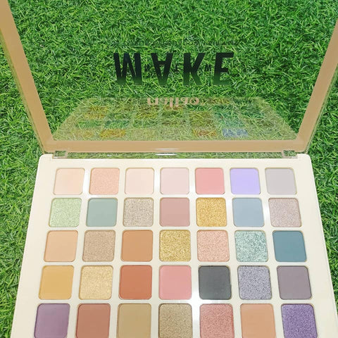 New 35 Colors Maiden Glitter Eyeshadow Palette Eye Board Eye Color Pearlescent Matte Female Cosmetics Cute Makeup Palette