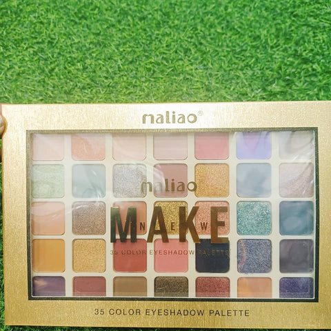 New 35 Colors Maiden Glitter Eyeshadow Palette Eye Board Eye Color Pearlescent Matte Female Cosmetics Cute Makeup Palette