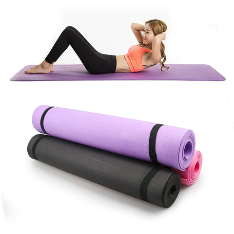 Yoga Mat Anti-skid Sports Fitness Mat Thick Comfort Foam yoga matt for Exercise Non-slip Mat Yoga Sports Fitness Gymnastics