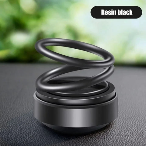 Car Air Freshener Solar - Solar Power Car Aroma Rotating