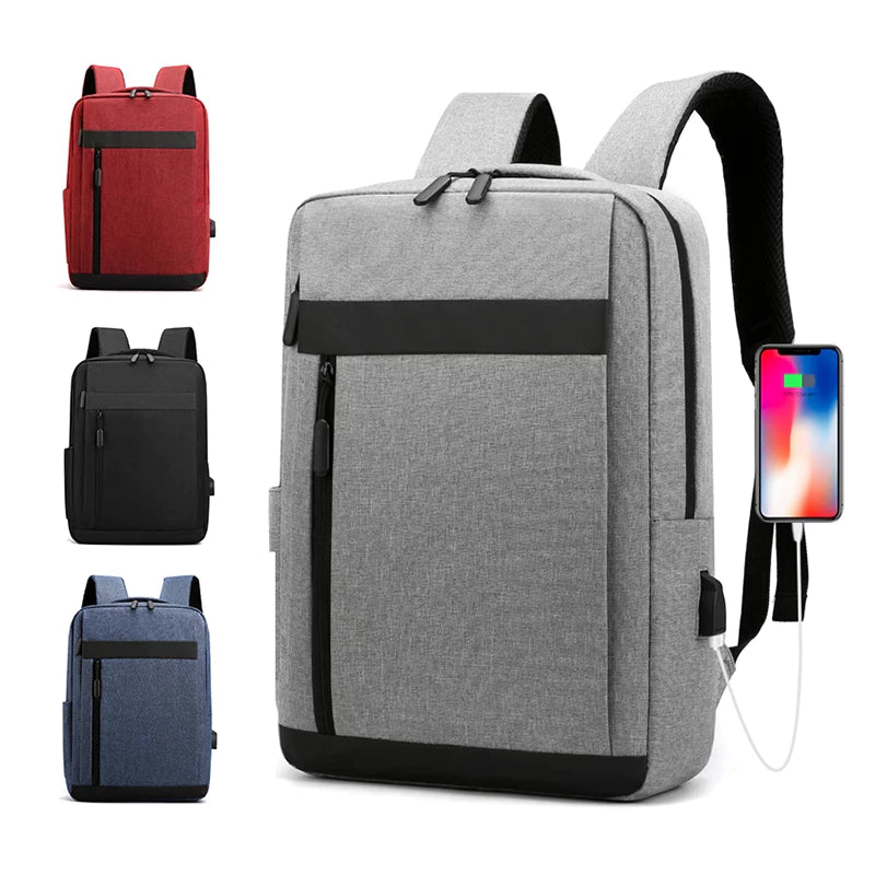 Multifunctional Backpack Waterproof USB Charging Bag For Men Women