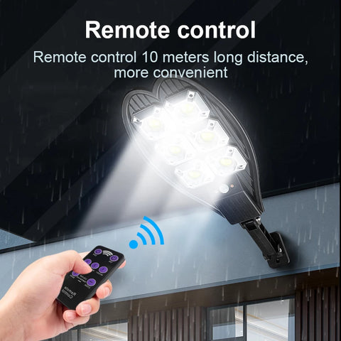 400watt Solar Motion Sensor  LED Street Light Waterproof Remote Control