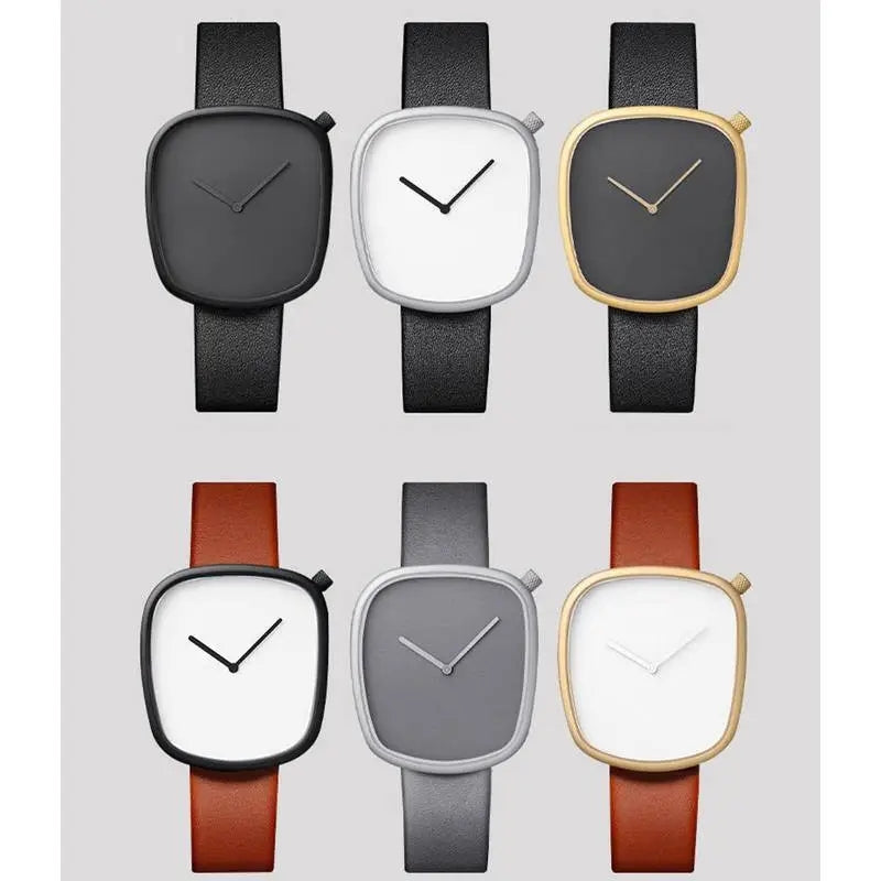 Tomi TM101 Fashion Simple Girls Minimalist Square Gift Quartz Watch