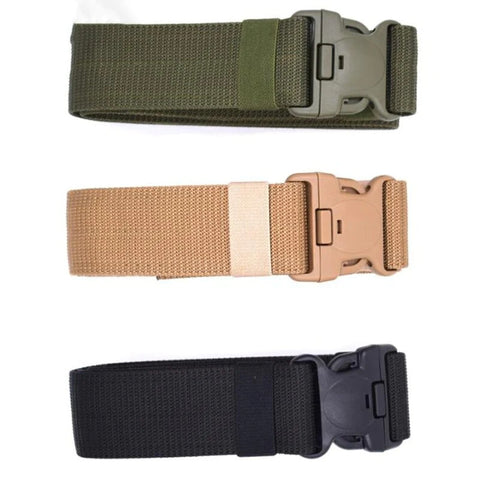 Tactical nylon belt Black tactical belt outdoor multifunctional canvas belt Outdoor
