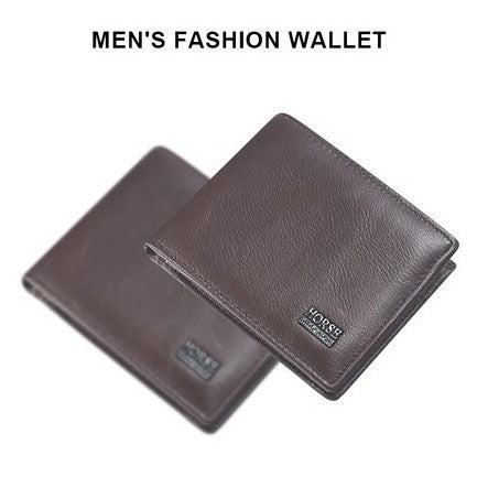 Imperial Horse Men's Genuine Leather Multi Fold Wallet With Gift Box 089