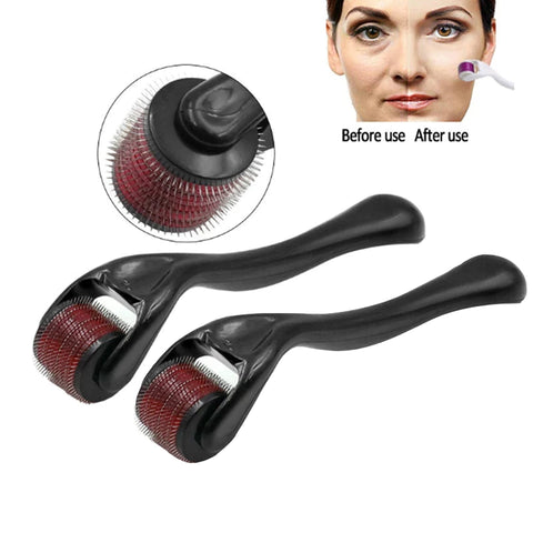DERMA SKIN ROLLER 540 Micro needling 0.2/0.25/0.3mm Length titanium - importedgear.pk