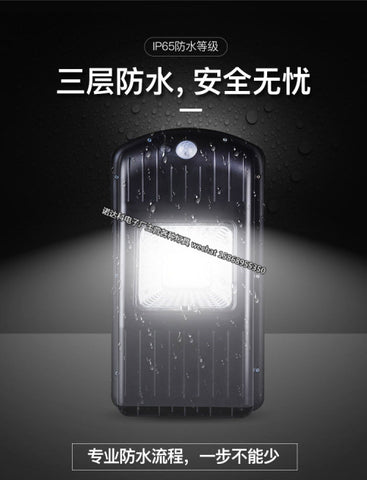 CL-110 30W Solar Street Lamp - Street Light Dual Function (Auto On in Darkness +Motion Sensor) with Lithium Battery