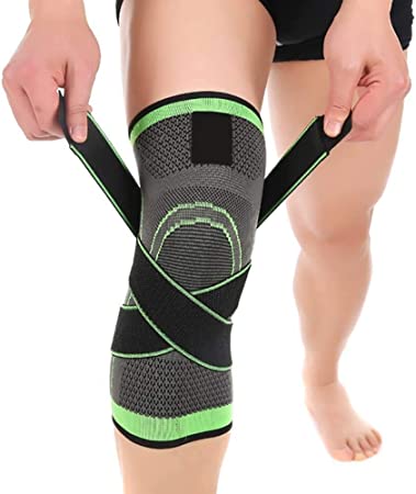 1 Pair Kneepad Elastic Bandage Knee Protector For Knee Pads For Work Sport knee Brace Fitness Running