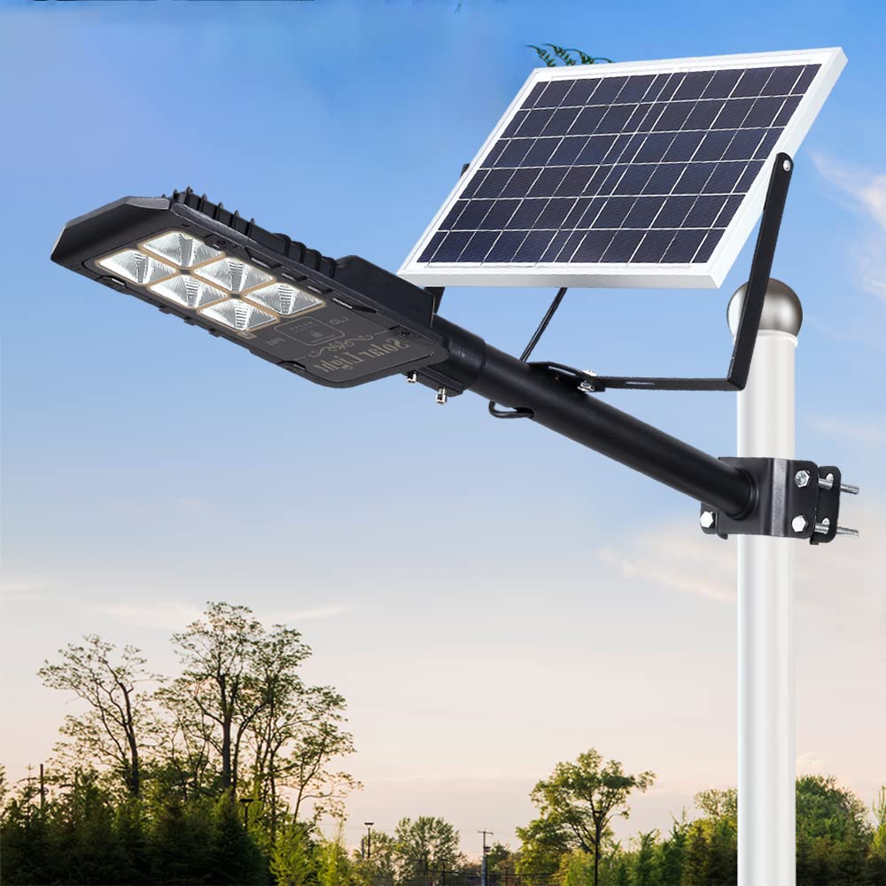 Solar Pole Light with Solar Panel 50 W, 100 W, 200 W