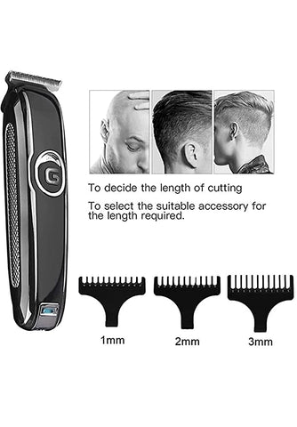 Geemy GM-6050 T-blade professional hair trimmer beard trimer for Men