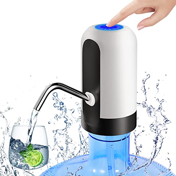 Pump automatic water 19 L bottle dispenser drinking water nozzle with switching rechargeable water cooler pump