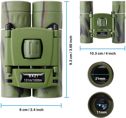 Tasco Binoculars 8x21 Pocket Size Binocular with pouch Online Shopping in Pakistan