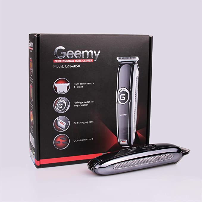 Geemy GM-6050 T-blade professional hair trimmer beard trimer for Men