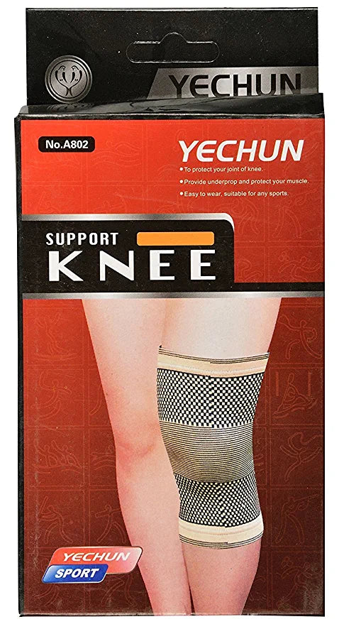 Knee Support Sleeves (Pair) for knee – Effective Support for Running, Jogging, Workout, Walking & Recovery