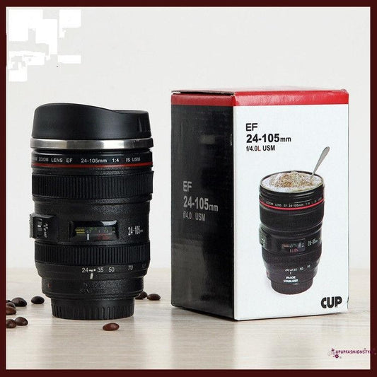 Lens Style Mug - Stainless Steel Coffee Mug