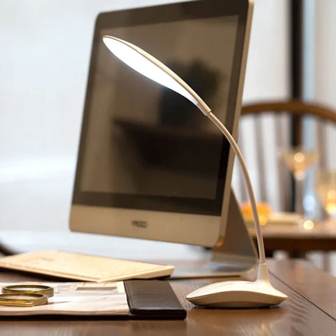 Foldable LED Desk Light 3 Levels Dimming Touch USB Recharable Battery Bright Table Lamp For Reading Study Bedroom Lanterns Lamps