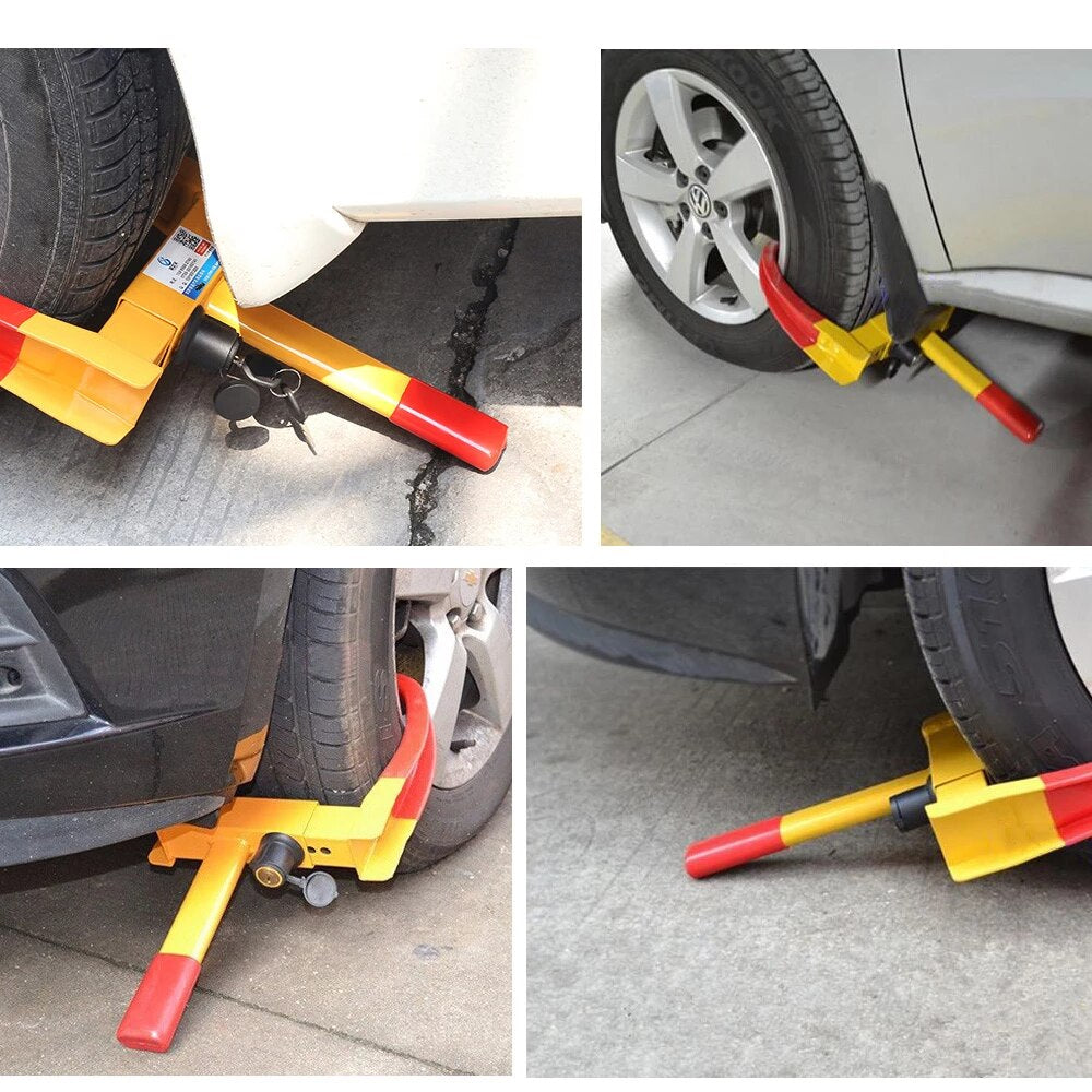 Anti theft steel wheel clamps safety lock for Car -  Car Wheel Locker