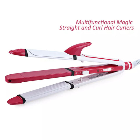 Shinon 3 In 1 Professional Electric Hair Straightener - Buy Hair Straightener, Curler & Dryer Online