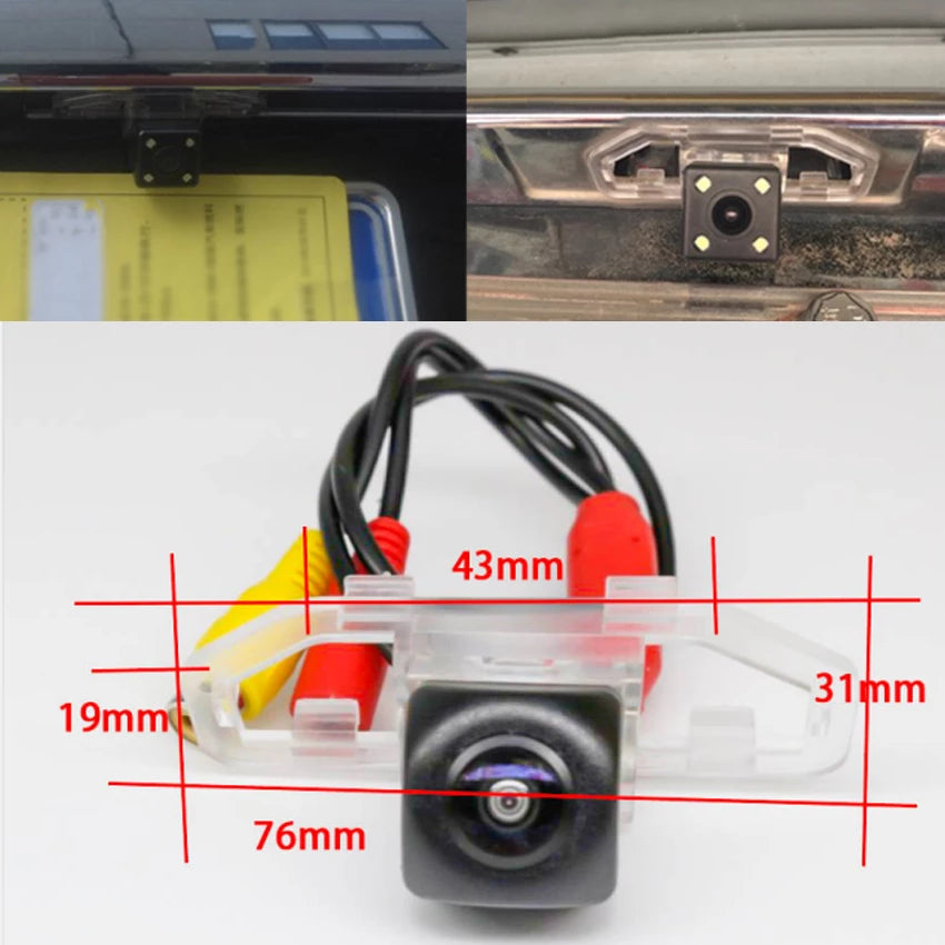 Car Rear View Camera HD CCD Night Vision Waterproof Backup Parking Reverse Camera For Toyota Camry