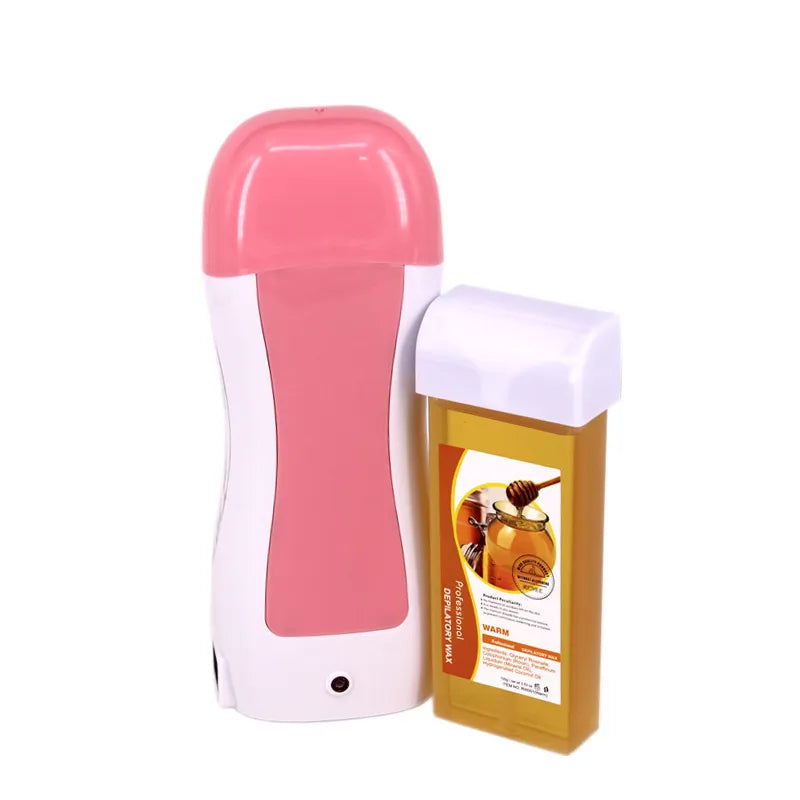 Depilatory Wax Cream Heater Waxing Hot Cartridge Hair Removal Roller Wax Warmer Equipment Tool