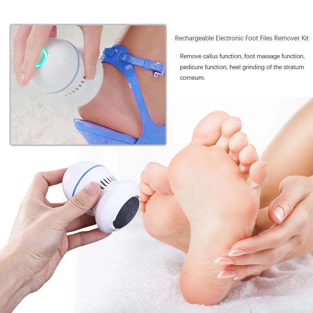 Electric Dead Skin Remover Pedicure - Electric Vacuum Adsorption Foot Grinder
