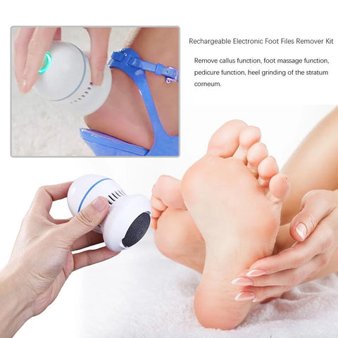 Electric Dead Skin Remover Pedicure - Electric Vacuum Adsorption Foot Grinder