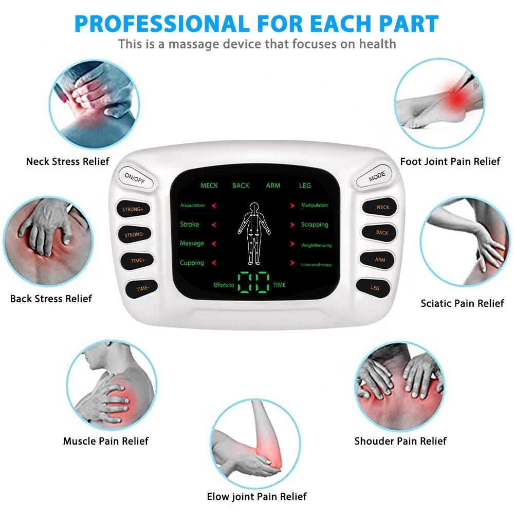 Electronic Pulse Massager - Electric Complex Muscle Stimulator