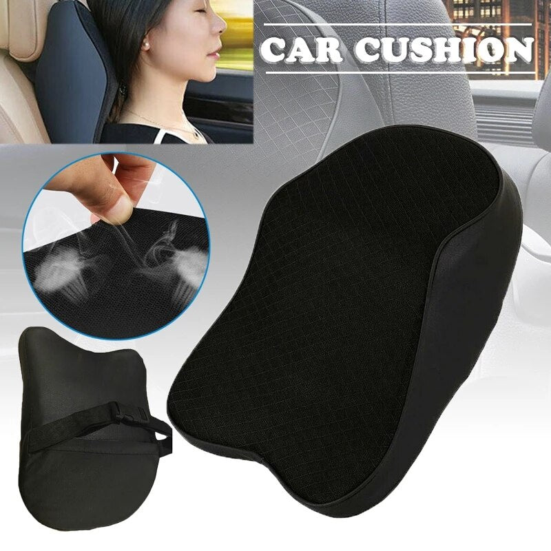 Car Seat Headrest Cushion Memory Foam Pillow Neck Support Pad Universal Headrest Neck Pillow - Pillow Car Cushion