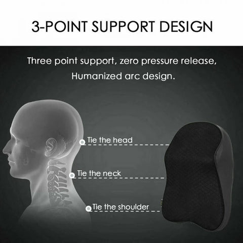 Car Seat Headrest Cushion Memory Foam Pillow Neck Support Pad Universal Headrest Neck Pillow - Pillow Car Cushion