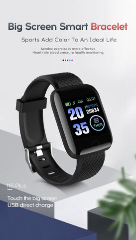 FitPro Smart Bracelet - 116 Plus Heart Rate Smart Wristband Sports Watches