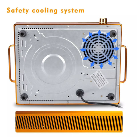 Multifunction Silver Crest Gold Electric Ceramic Stove Electric Infrared Cooker Induction Cookers