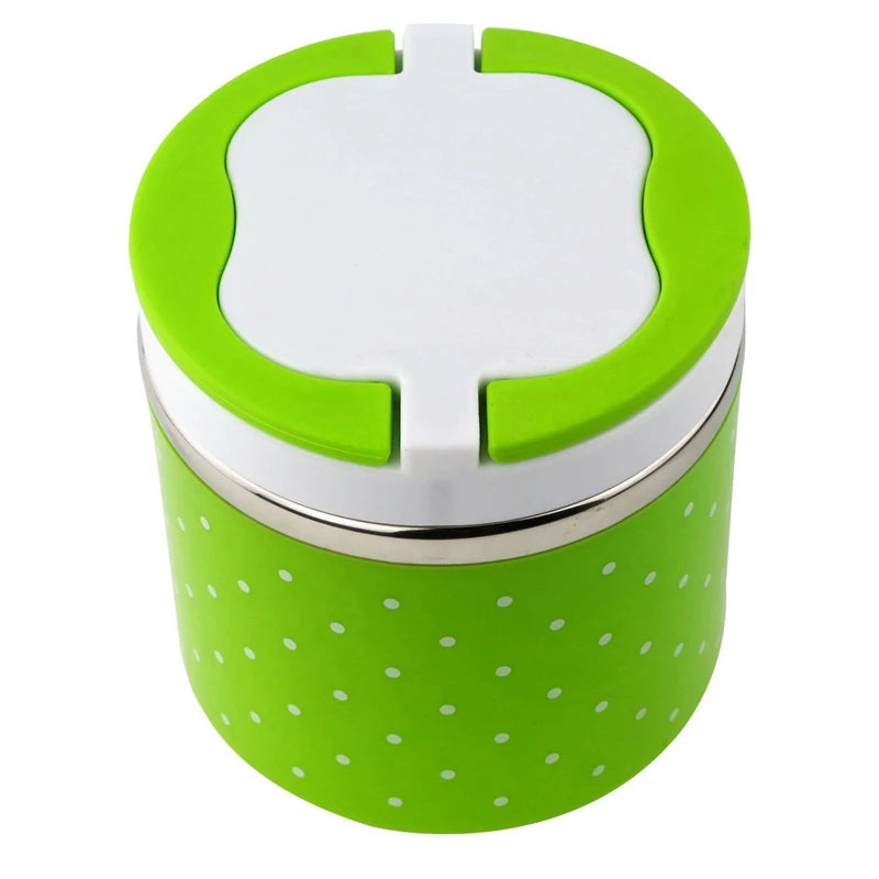 Single Lunch Box Thermos for Food Travelling Office Lunch box with inner steel bowl and Air tight