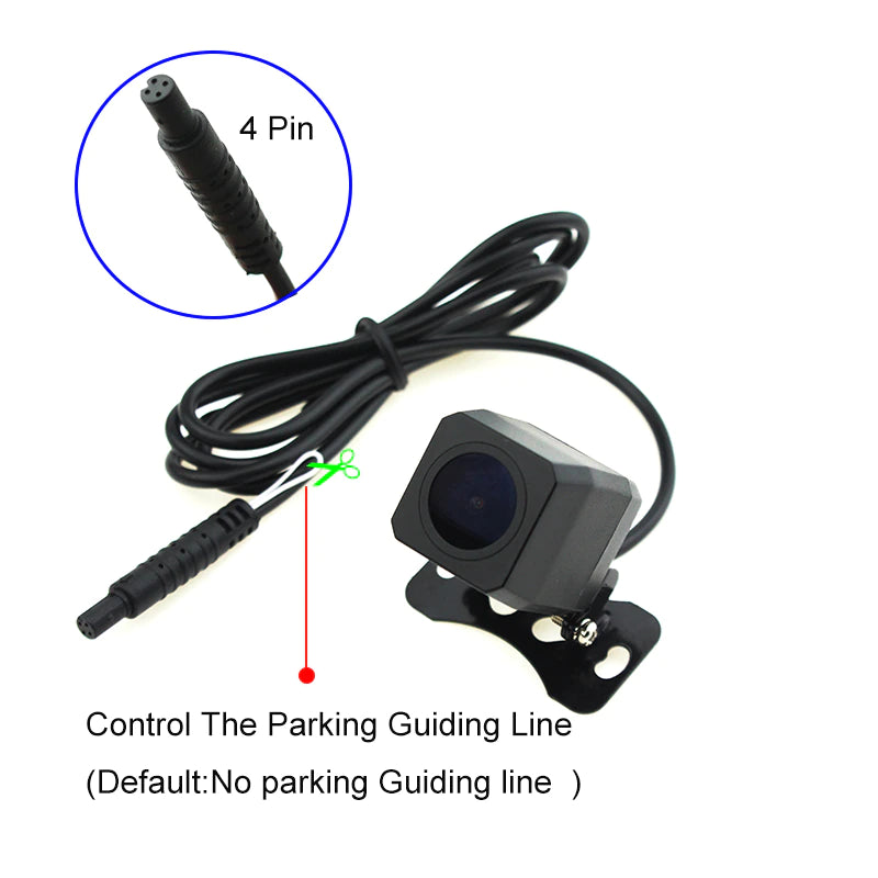 Car Rear view camera 720P HD AHD/CVBS switchable camera Waterproof Parking Reverse Backup camera For car Parking system