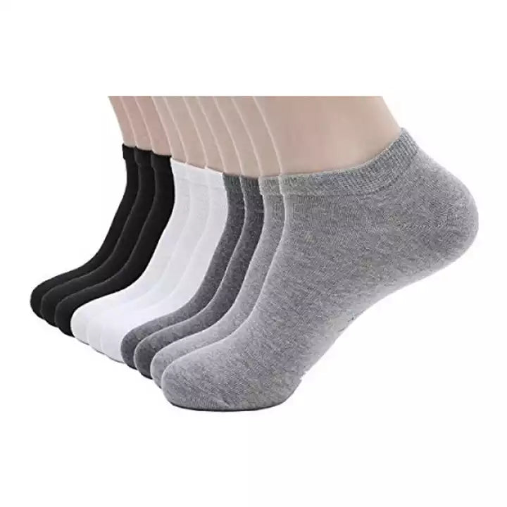 5 Pairs High Quality Breathable Socks - 5 Pairs High Quality Man Ankle Breathable Socks