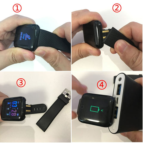 FitPro Smart Bracelet - 116 Plus Heart Rate Smart Wristband Sports Watches
