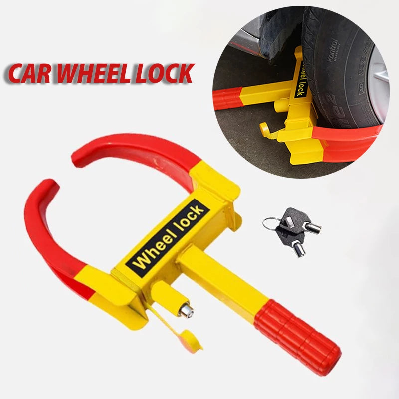 Anti theft steel wheel clamps safety lock for Car -  Car Wheel Locker