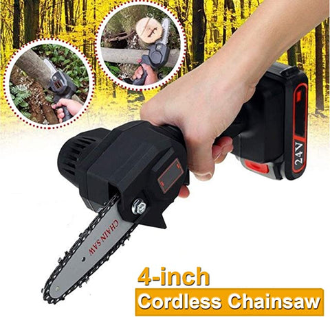 Rechargeable Mini Electric Cordless Chain Saw