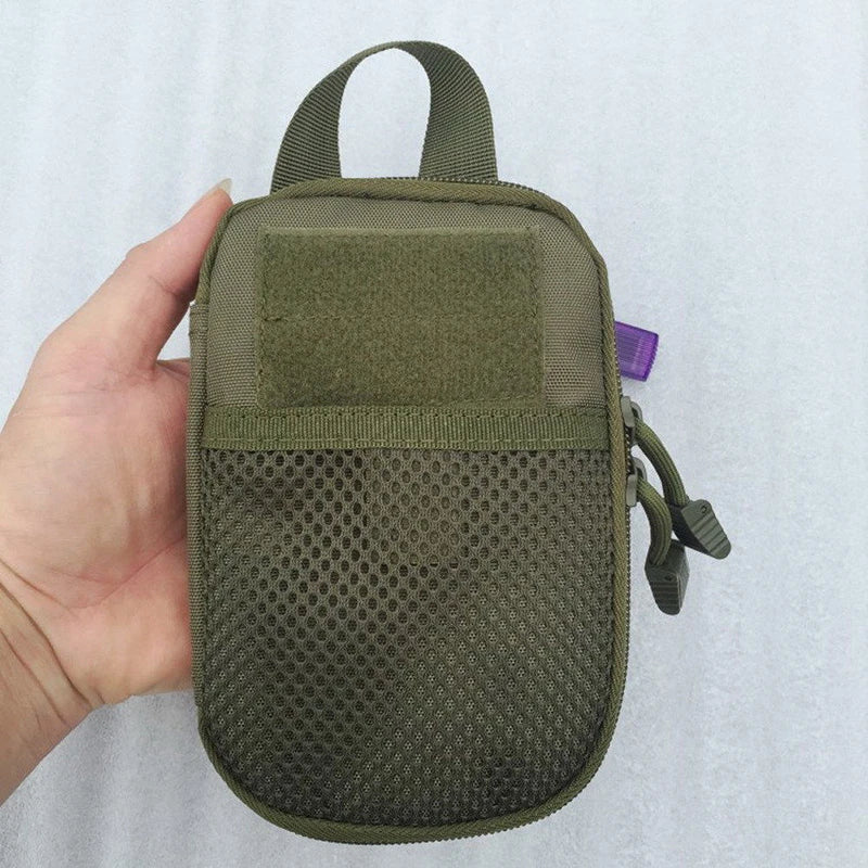 Outdoor Tactical Waist Solid Sports Hunting Pack Belt Bag EDC Camping Hiking Phone Pouch Wallet