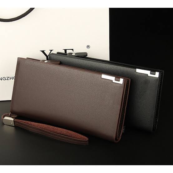 2023 Baellerry Men Wallets Business Long Zipper Large Capacity Quality Purse with Card Holder