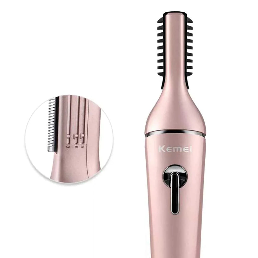 KEMEI 10 in 1 Rechargeable Trimmer for Hair, Beard & Nose