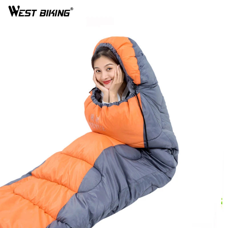 Ultralight Warm Sleep Bags Camping Sleeping Bag Outdoor Traveling Hiking for Family Outdoor Camping Accessories