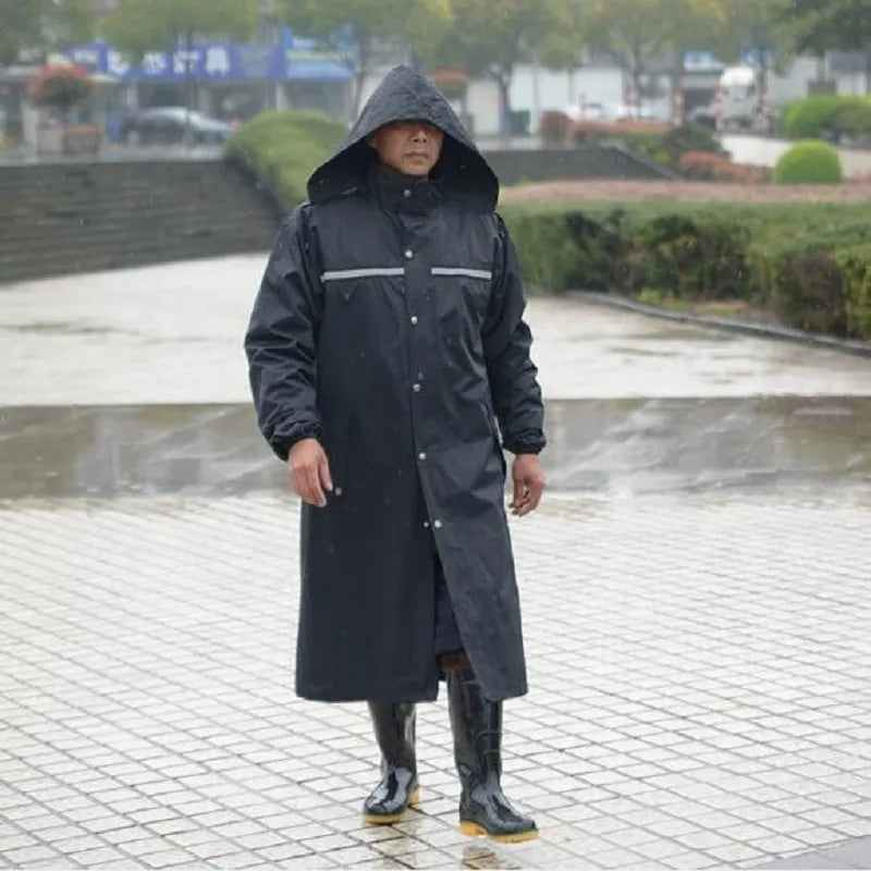Men Raincoat Outdoor Travel Waterproof Rain jacket Rainwear Hiking Adults Rain Coat Women Long Raincoats