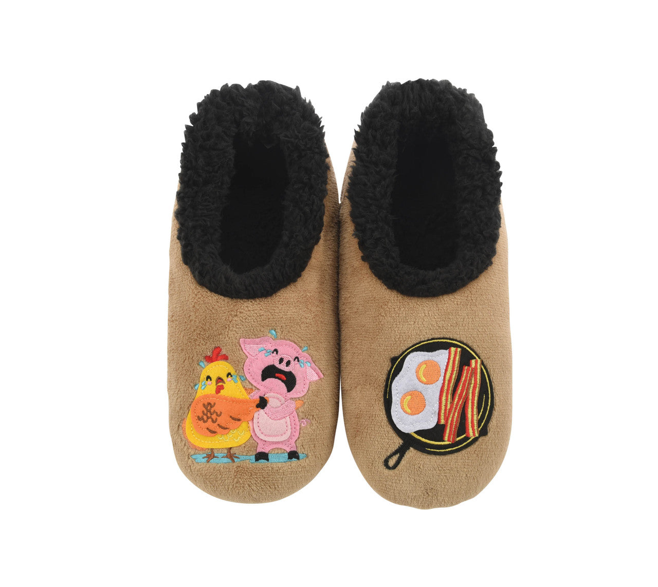 2 Pairs Kids Winter Slipper Socks - Baby Non Slip Fleece Socks for Child