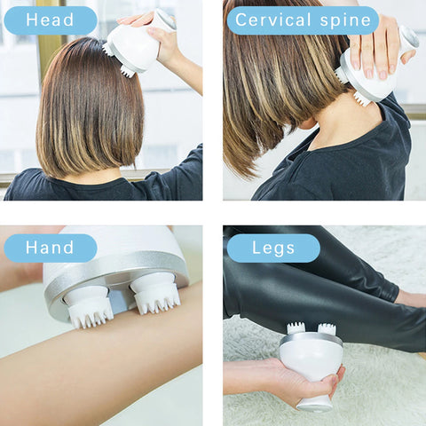 Electric scalp massager Health Care, Anti-stress, Relaxation -  Model 368-AH
